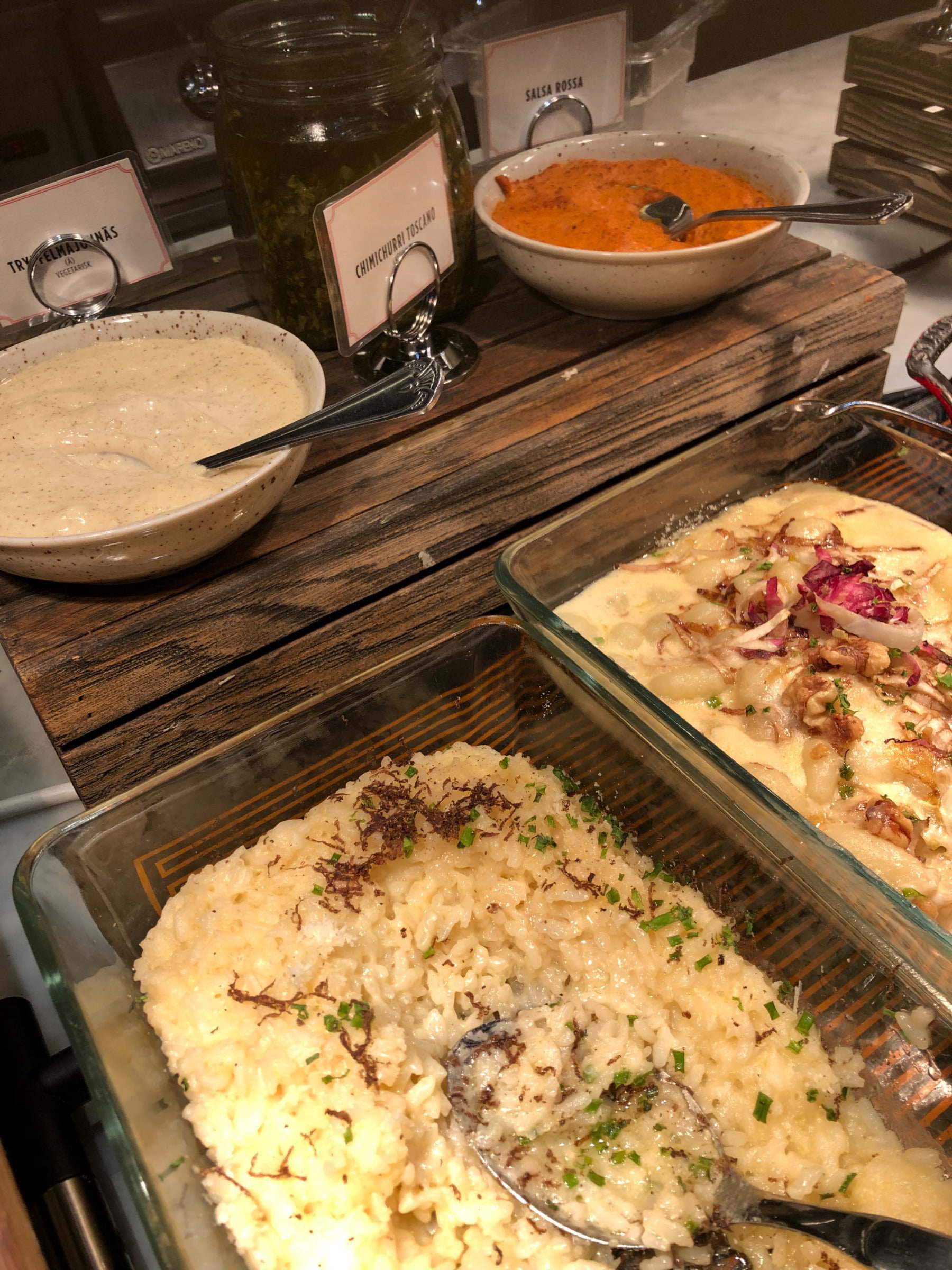 Risotto med rikligt smak av tryffeln! – Photo from Trattorian by Anna L. (27/11/2022)