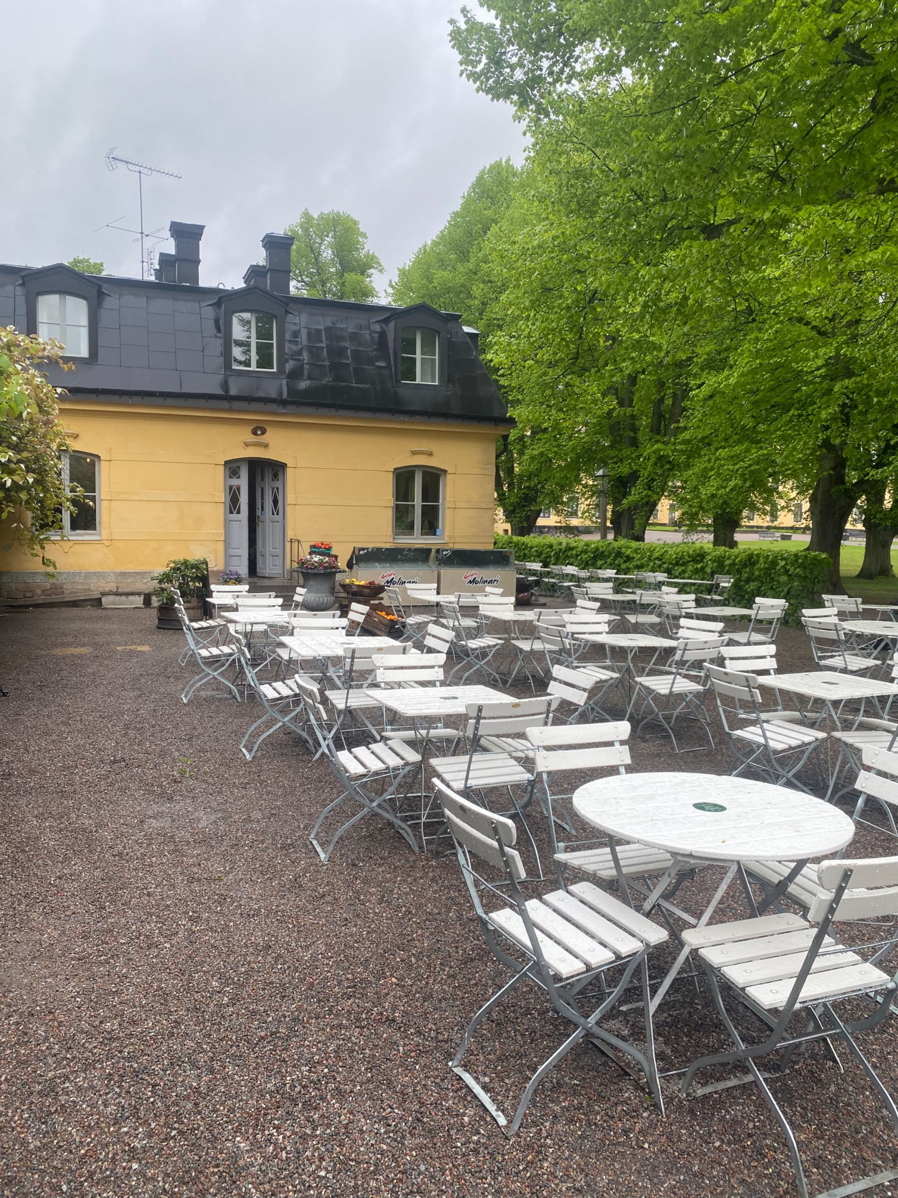 Bild från Ulriksdals slottscafé av Madiha S. (2022-05-28)