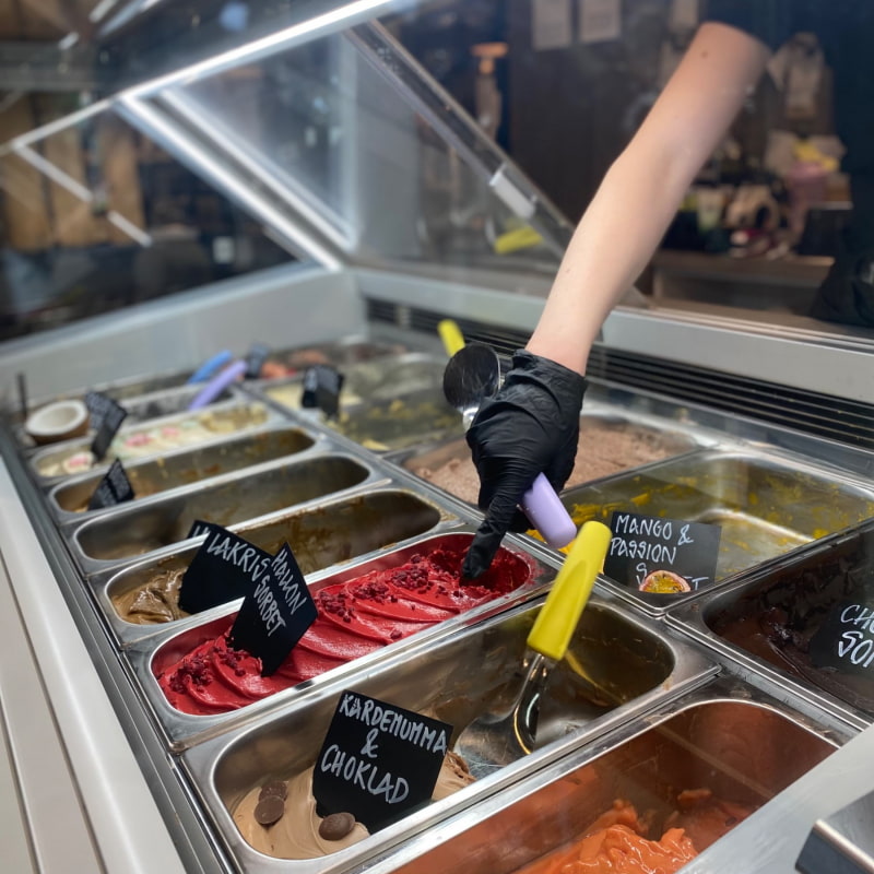 Gudomligt, unika gelato smak – Bild från Vallentuna Stenugnsbageri Centrum av Madiha S. (2022-05-31)