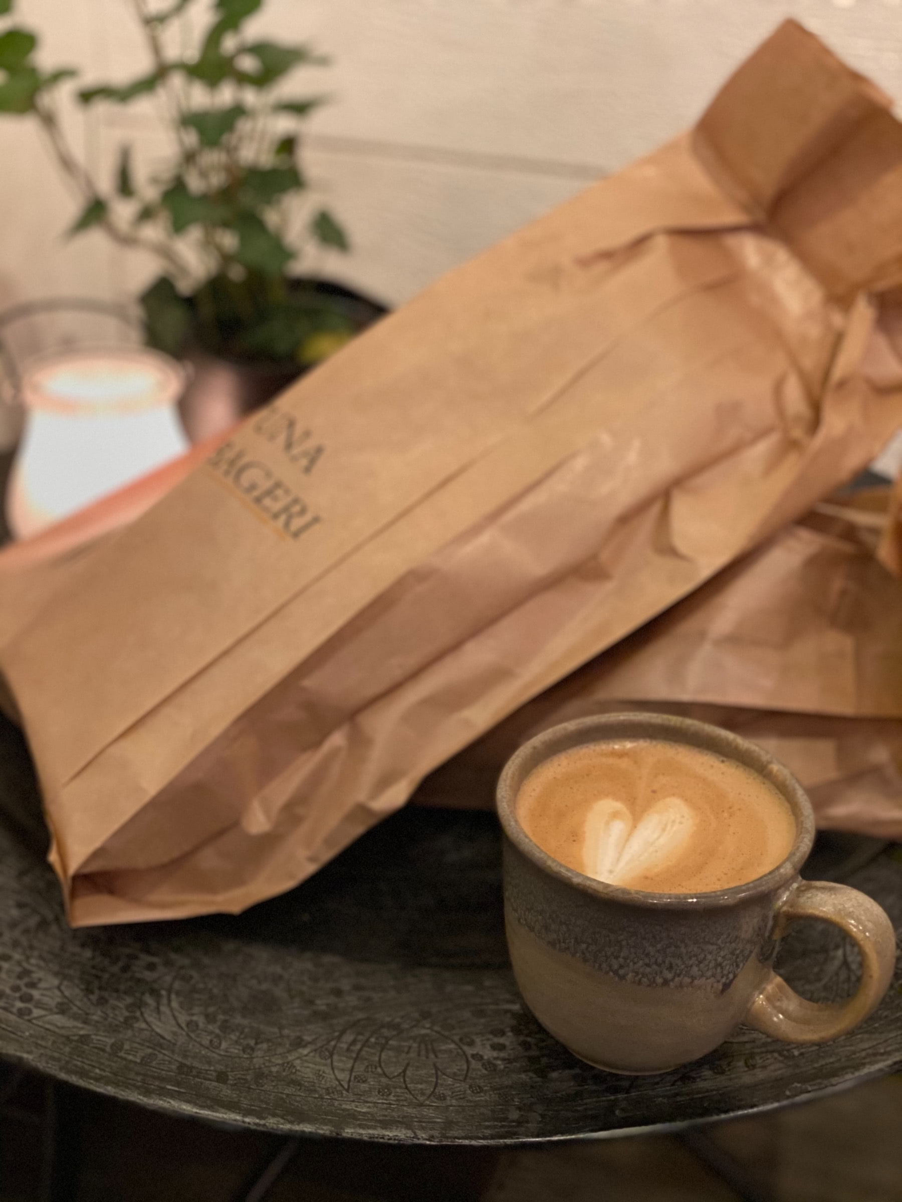 Förköpt mig. Tog en kaffe samtidigt.  – Bild från Vallentuna Stenugnsbageri Centrum av Katrin N. (2021-02-06)