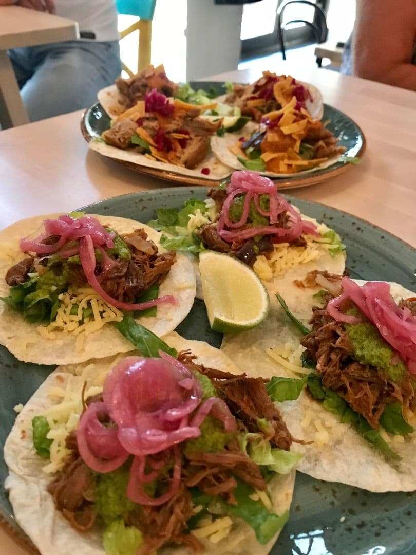 Pulled pork tacos – Photo from Yuc Mexican by Robin N. (05/07/2018)