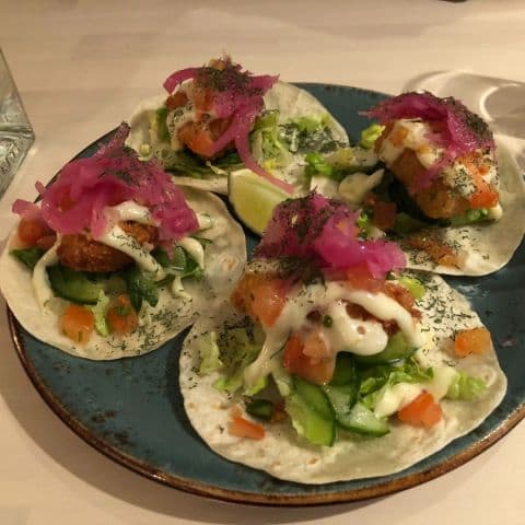 Lunch: torsk – Bild från Yuc Mexican av Linn W. (2018-02-08)