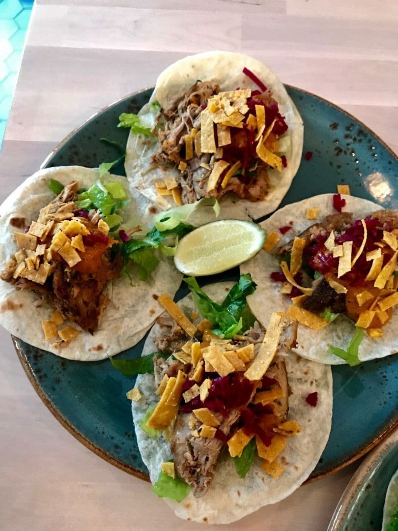 Långkokt flankstek tacos – Photo from Yuc Mexican by Robin N. (05/07/2018)